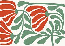 17324 ol abstracte bloemenposter  9 a0