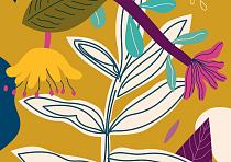 Bloemencompositie geel #29