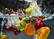 Water vol vers fruit