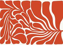 17458 ol abstracte bloemenposter  12 70x50