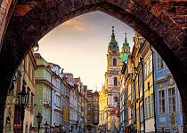 Stad doorkijk, Praag
