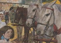 Trampaarden op de Dam, George Hendrik Breitner, 1893