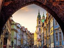 Stad doorkijk, Praag