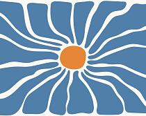 17398 ol abstracte bloemenposter  11 50x40