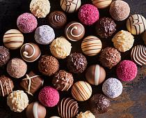 Kleurrijke bonbons
