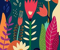 Bloemencompositie groen #20