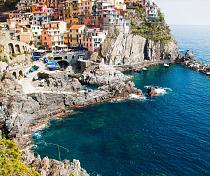 Dorpje Manarola aan de Italiaanse kust