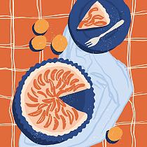 16749 ov  tafel met taart 15x15