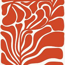 17439 ov abstracte bloemenposter  12 15x15