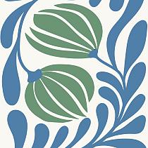17839 ov abstracte bloemenposter  20 15x15
