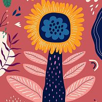 Bloemencompositie roze #24