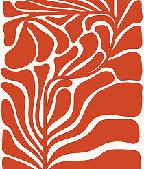 17474 op abstracte bloemenposter  12 120x140