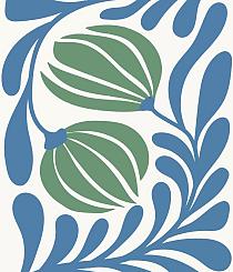 17874 op abstracte bloemenposter  20 120x140