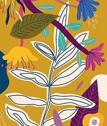 Bloemencompositie geel #29