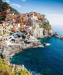 Dorpje Manarola aan de Italiaanse kust