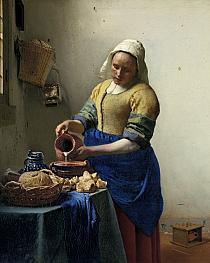 Het melkmeisje, Johannes Vermeer, ca. 1660