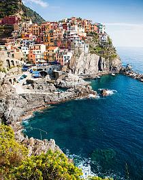 14326 op dorpje manarola 40x50