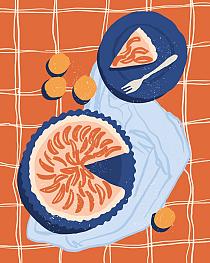 16750 op tafel met taart 80x100