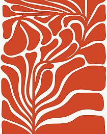 17462 op abstracte bloemenposter  12 80x100