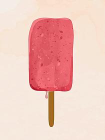 Aardbeienijs