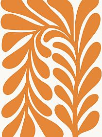 17333 op abstracte bloemenposter  10 30x40