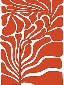 17467 op abstracte bloemenposter  12 90x120