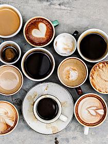 Verschillende soorten koffie