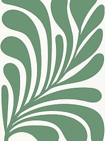 17667 op abstracte bloemenposter  16 90x120