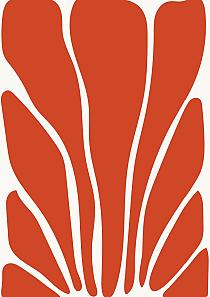 17273 op abstracte bloemenposter  8 a0