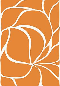 17587 op abstracte bloemenposter  14 a0