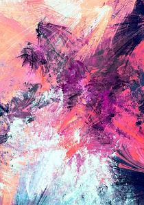 Abstracte textuur roze en blauw