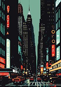 13368 op new york city stadsgezicht  11 70x100