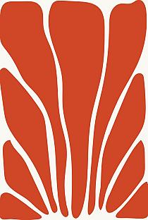 17230 op abstracte bloemenposter  8 20x30