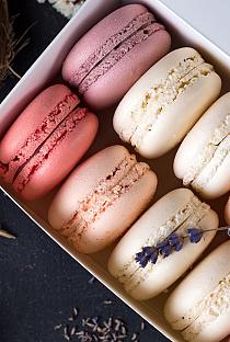 Geschenkdoosje met macarons