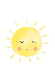 Stralende zon