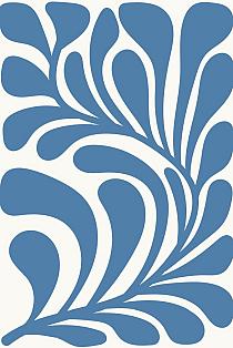 17037 op abstracte bloemenposter  4 40x60