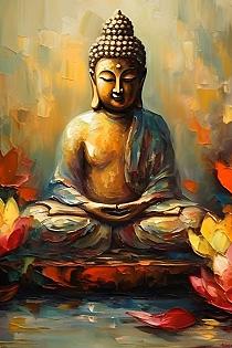 15394 op boeddha 80x120