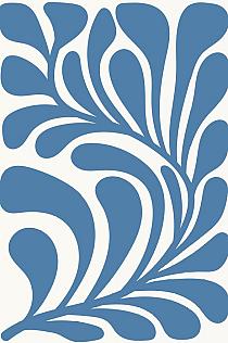 17053 op abstracte bloemenposter  4 80x120