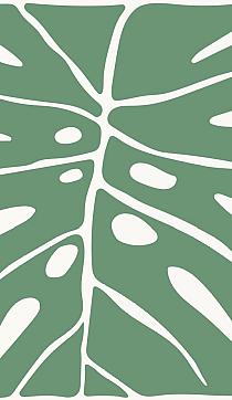 17100 op abstracte bloemenposter  5 70x120