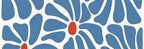 17614 ol abstracte bloemenposter  15 90x30