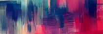 Abstract brush magenta