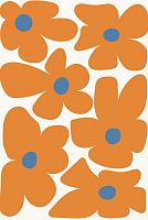 Abstracte bloemenposter #19
