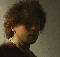 Zelfportret, Rembrandt van Rijn, 1628