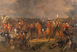 De Slag bij Waterloo, Jan Willem Pieneman, 1824