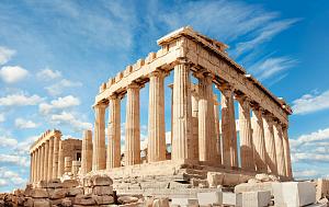Parthenon op de Akropolis in Athene, Griekenland