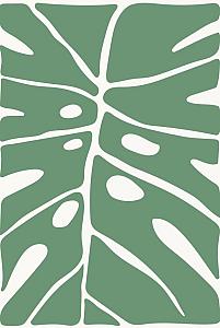 Abstracte bloemenposter #5