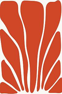 Abstracte bloemenposter #8