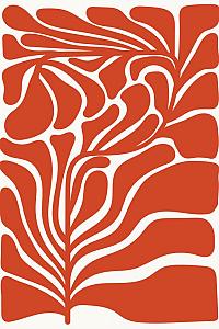 Abstracte bloemenposter #12