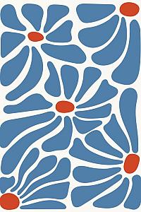 Abstracte bloemenposter #15