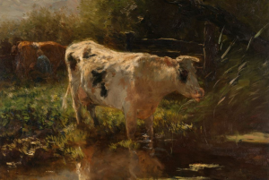 Koe aan de slootkant, Willem Maris, 1885-1895